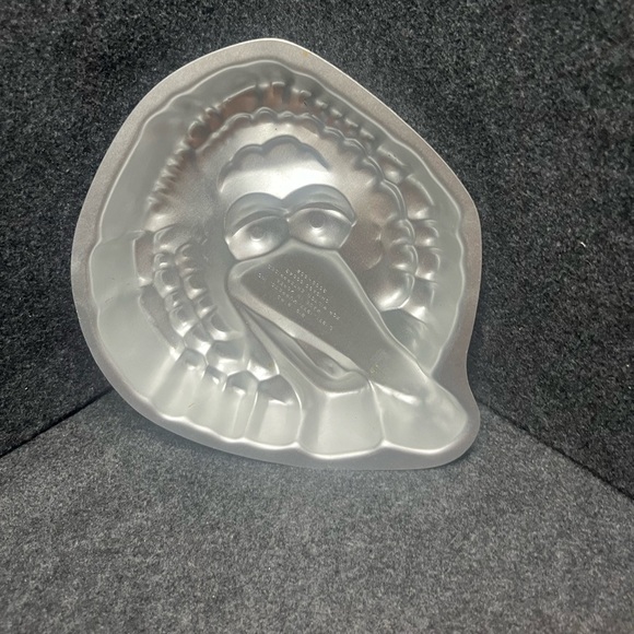 BIG BIRD wilton metal cake pan 1977 vintage 3005-602 birthday mold tin - Picture 2 of 3